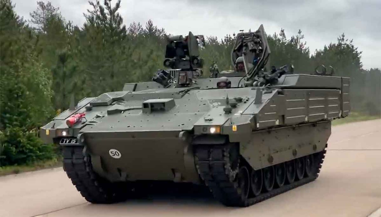 ビデオ：英国陸軍が装甲車両「アレス」を紹介