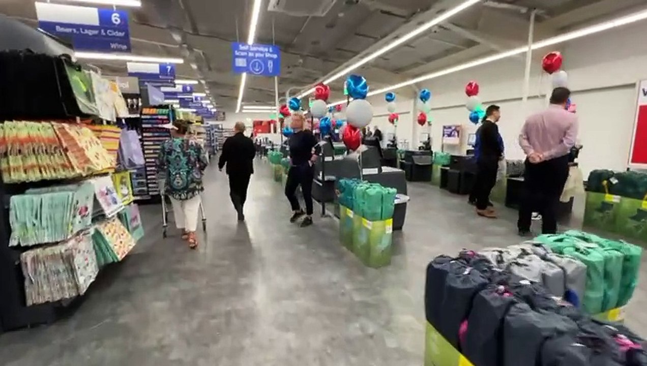 Inside the new Port Erin Tesco store