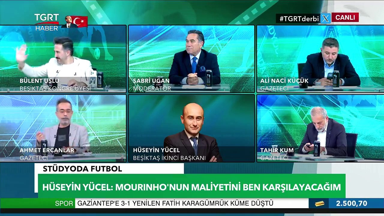 Hüseyin Yücel'den canlı yayında Jose Mourinho açıklaması