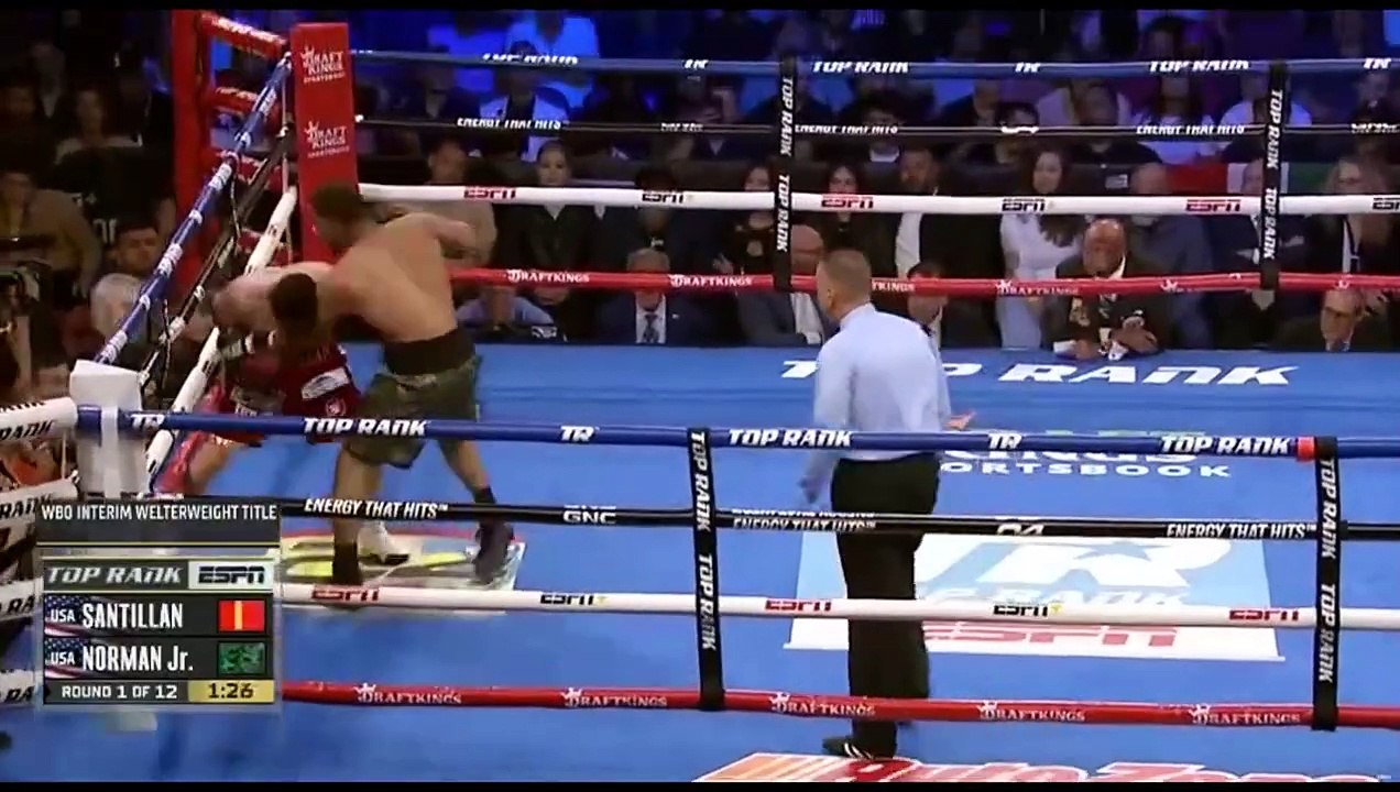 Brian Norman Jr vs Giovani Santillan Full Fight HD.