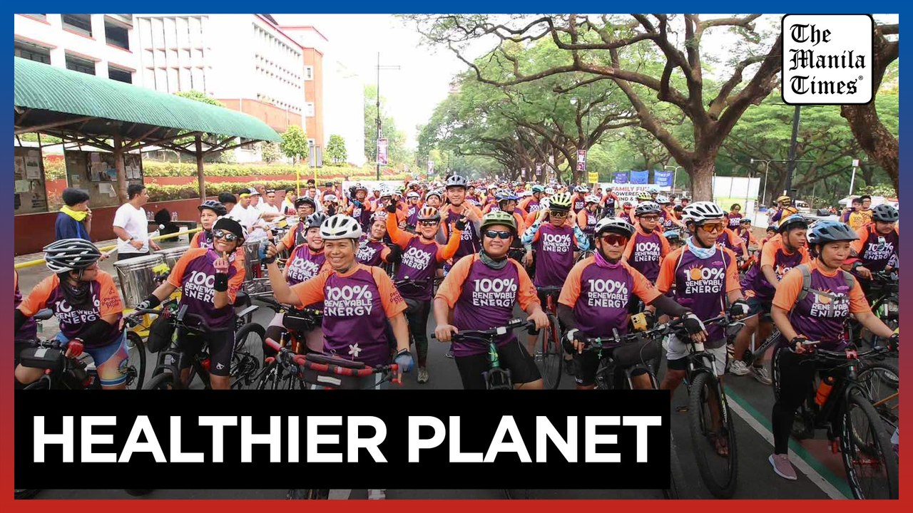 Biking Enthusiasts Participate in Pedal for People and Planet Event