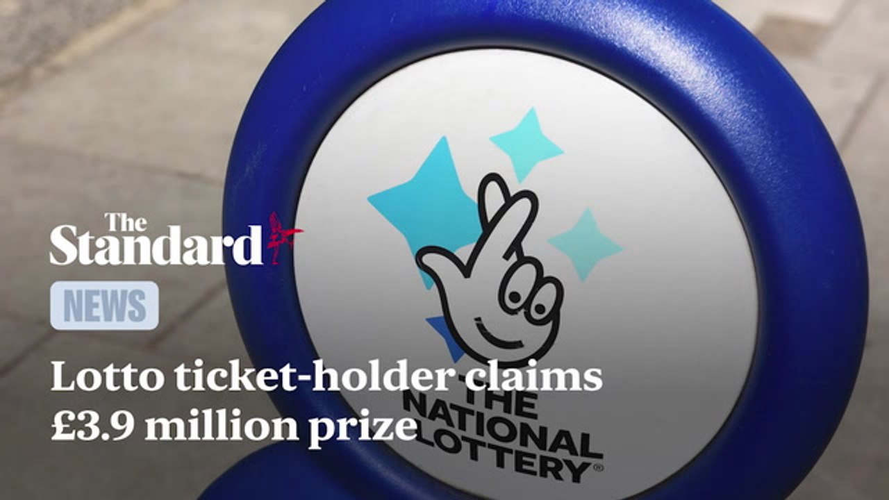 Lotto ticket-holder claims £3.9 million prize