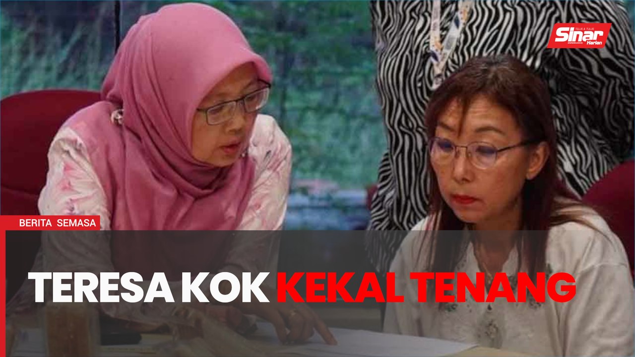 Diugut bunuh: Teresa Kok kekal tenang, bekerja seperti biasa
