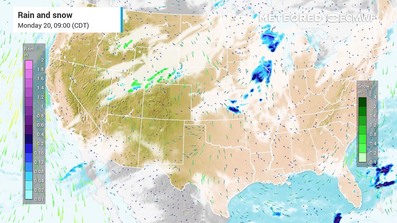 storms for the Central US this week