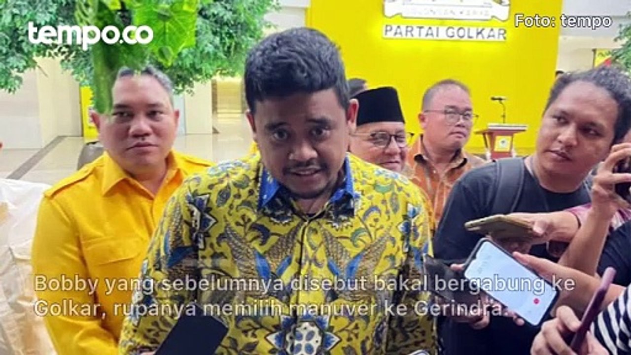 Gabung Gerindra, Bobby Nasution: Punya Kesamaan Visi dan Misi
