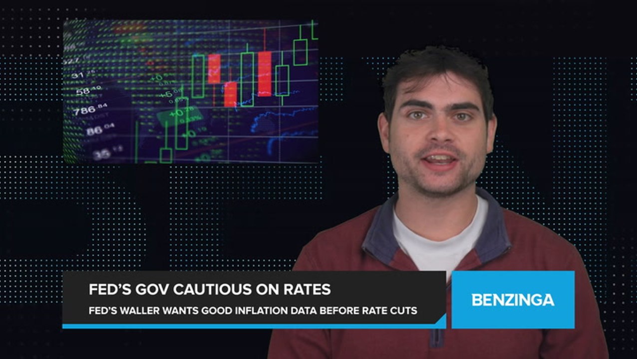 Fed Governor Waller Cautious on Monetary Policy. Good Inflation Data Needed Before Supporting Rate Cuts