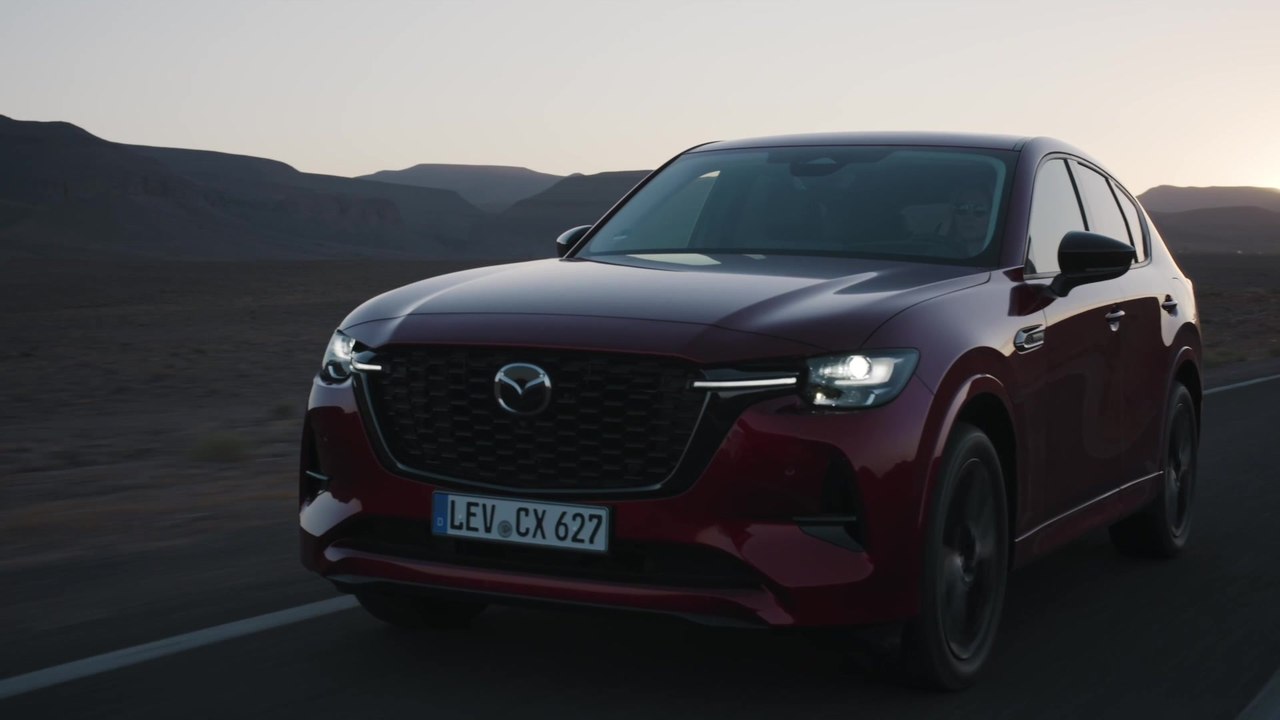 2024 Mazda CX-60 Driving in Morocco