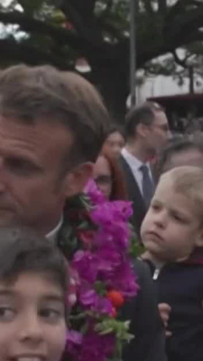 Emmanuel macron - Nouvelle calédonie