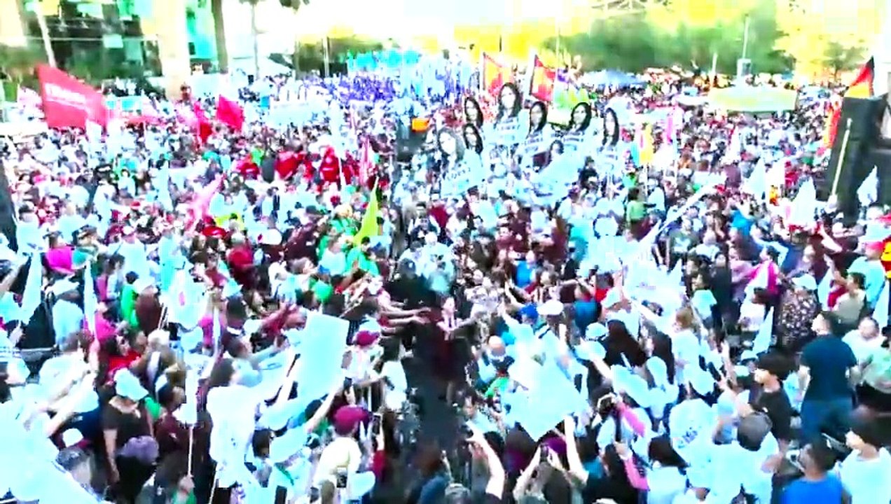 Claudia Sheinbaum presenta la planta solar en México