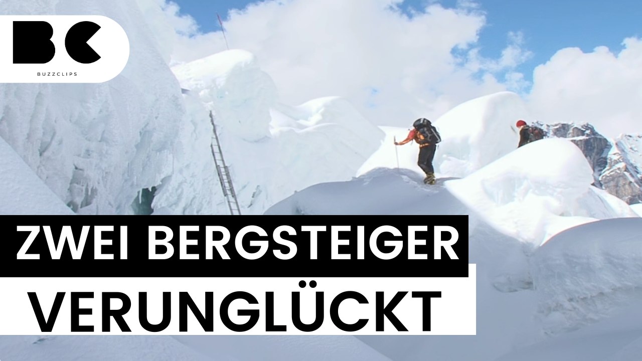 Mount Everest: Zwei Bergsteiger bei Kletterung vermisst gemeldet