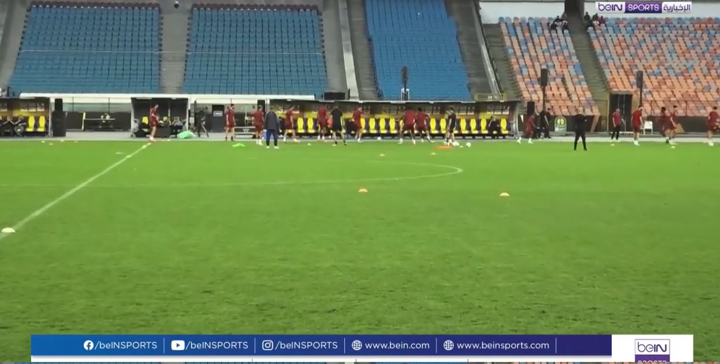 الترجي يختتم تحضيراته لمواجهة الأهلي