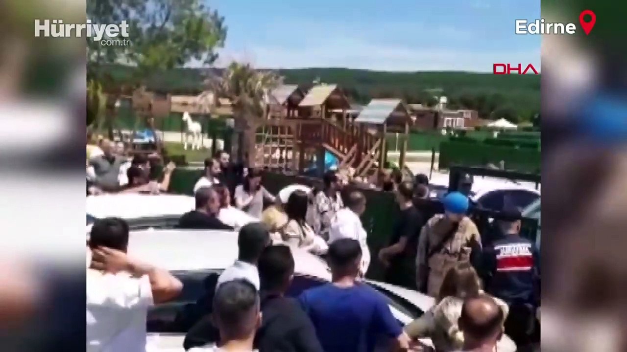 Edirne'de 'Tiny House' yıkımında arbede