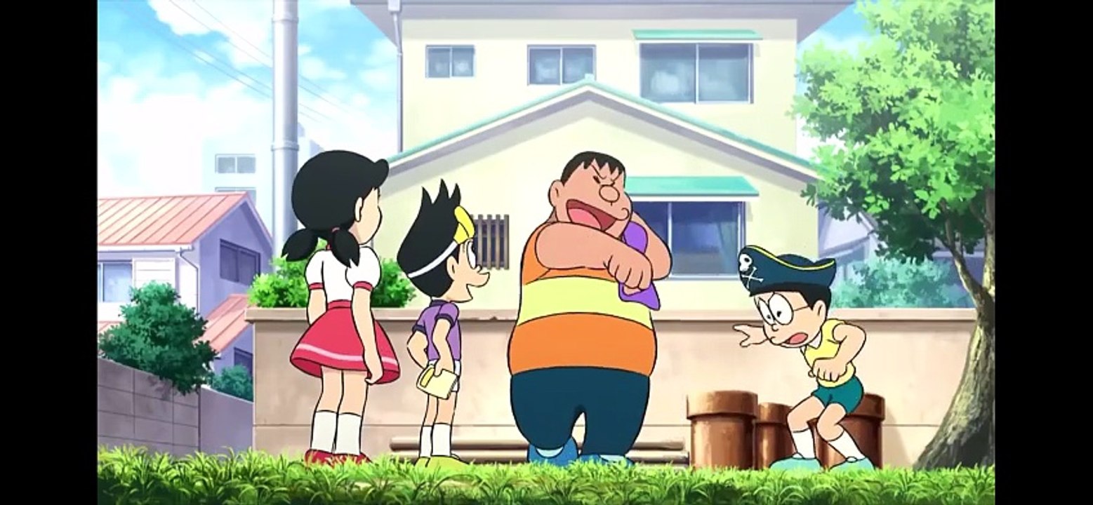 Doraemon with mermaid