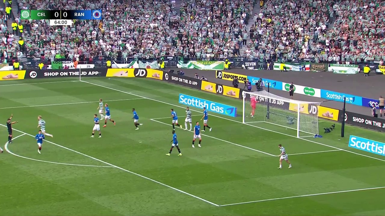 Celtic Vs Rangers 2 half scottish cup final Viaplay