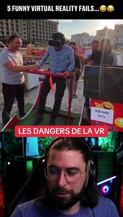 Les dangers de la VR (Essayez de ne pas rire)