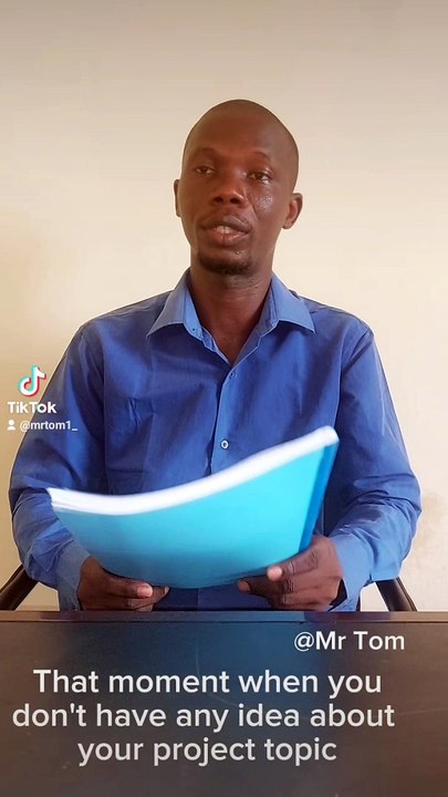 Comedy: When you don't have any idea about your school research work