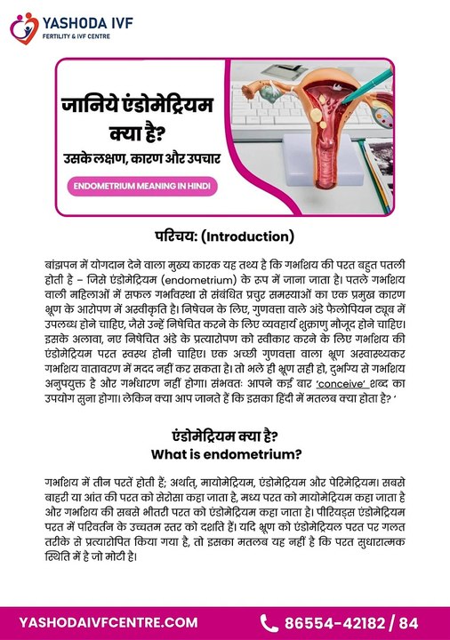 Endometrium Meaning In Hindi l एंडोमेट्रियम का अर्थ हिंदी मे