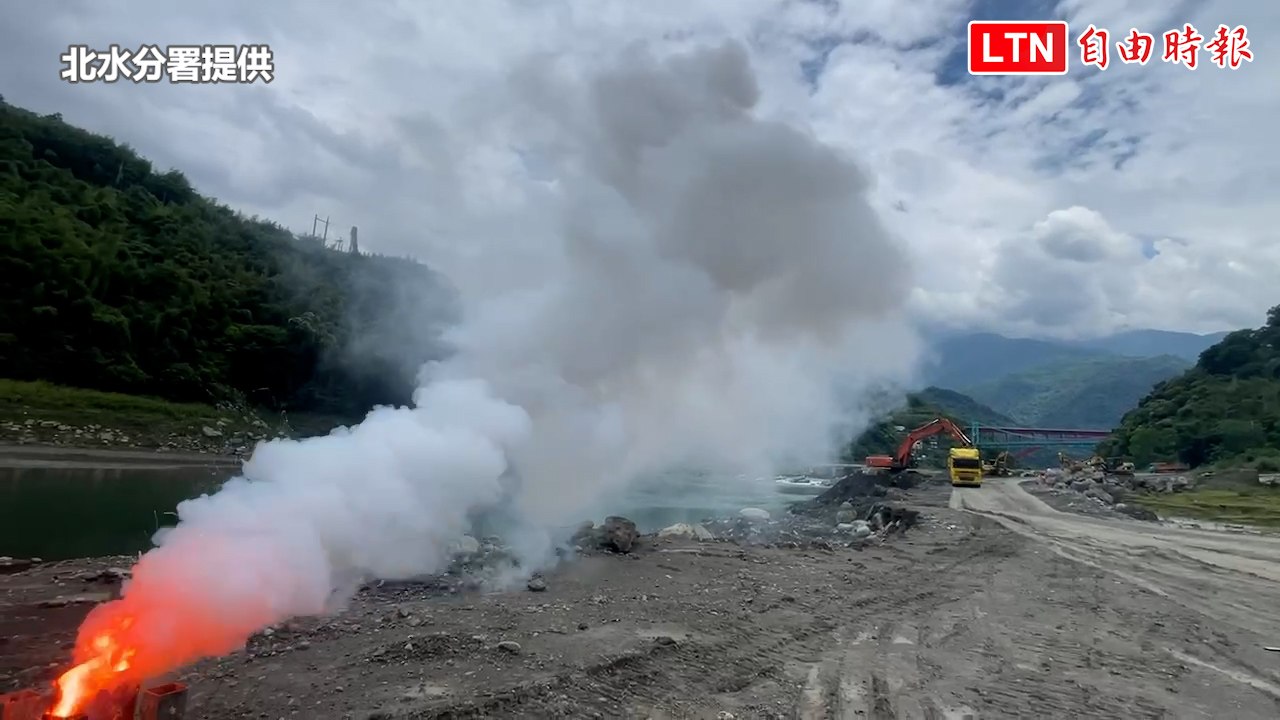 石門水庫成功人工增雨，新增36萬噸水量💧