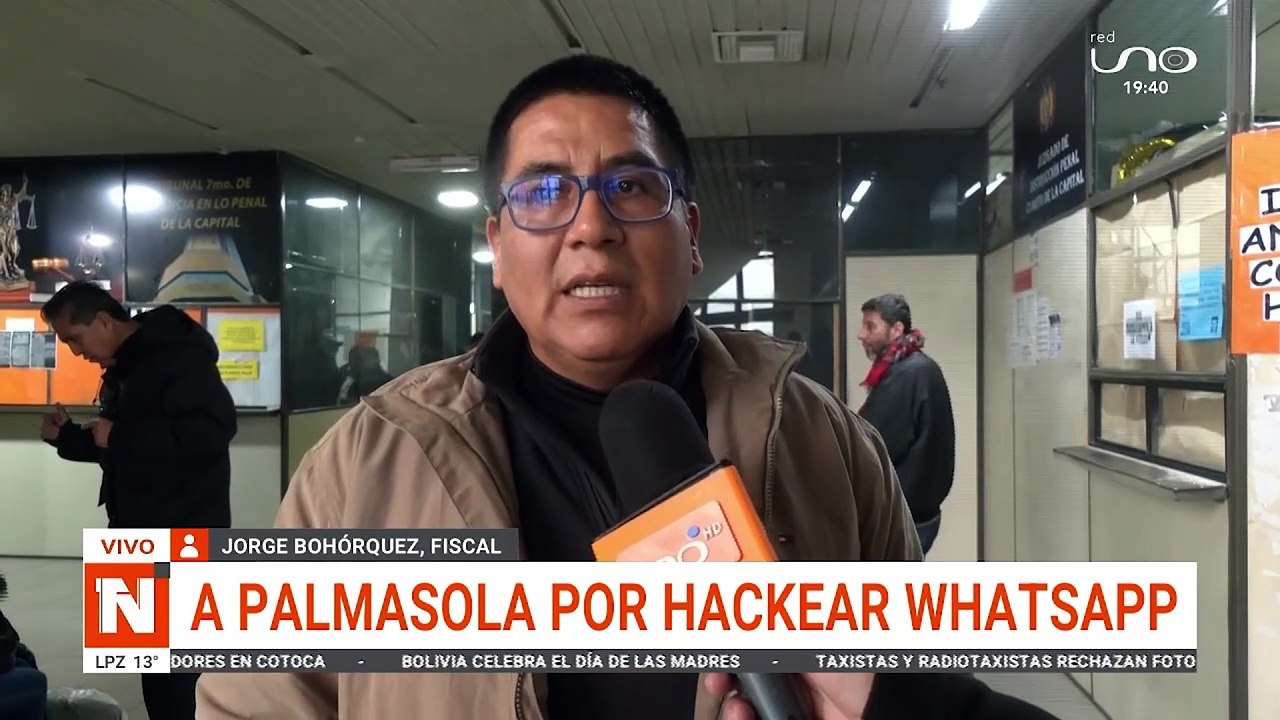 a palmasola por hackear whatsapp