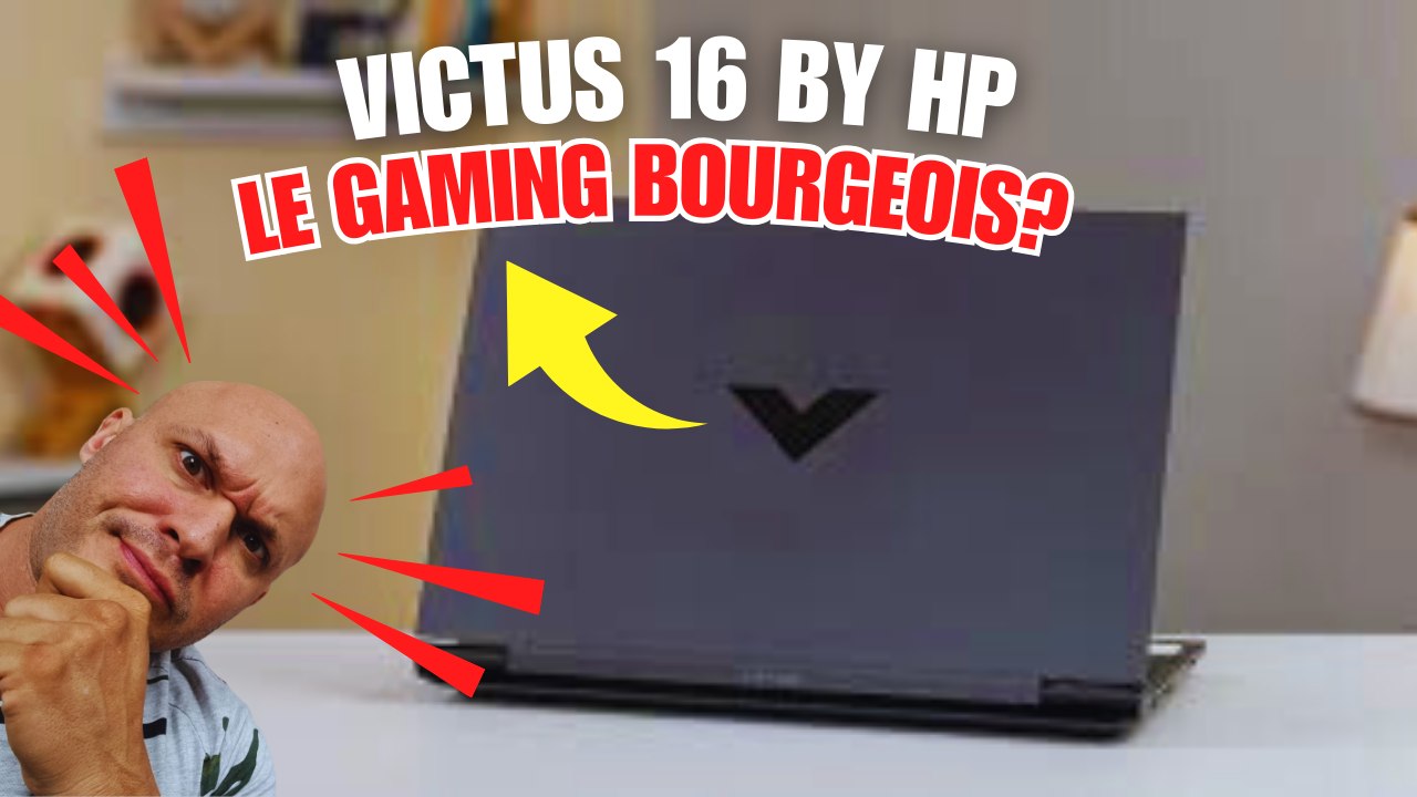 HP VICTUS 16-s0007nb : au centre du gaming et de la bureautique