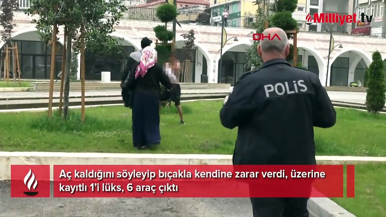 "Açım" diyerek kendine bıçakladı! Üzerine kayıtlı mal varlığı şaşırttı