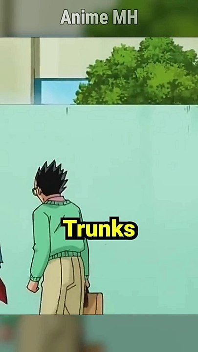 Future Trunks Meet Gohan #shorts #anime #dragonball