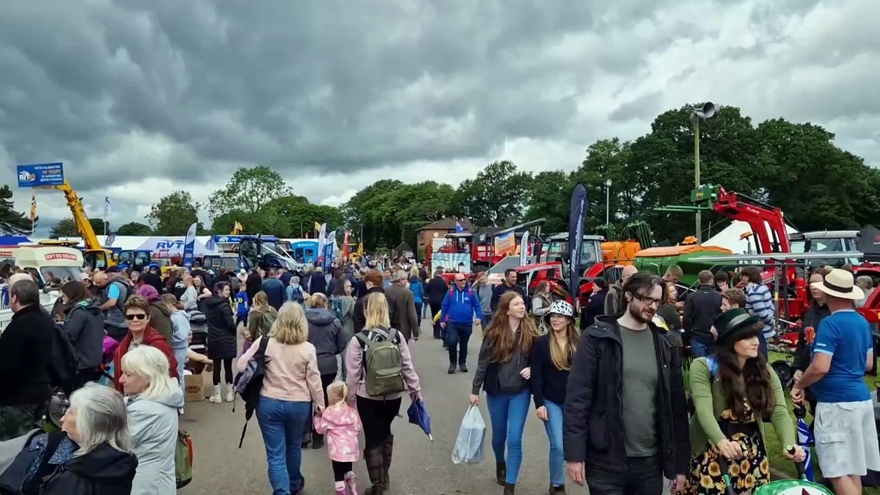 Thousands have turned up to the Staffordshire County Show