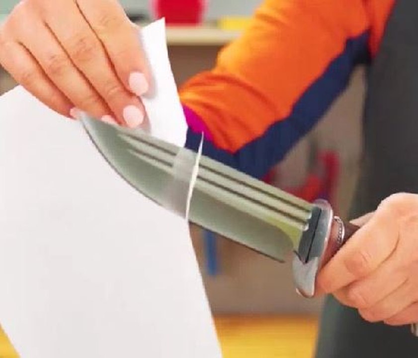 Smart knife sharpening hacks!