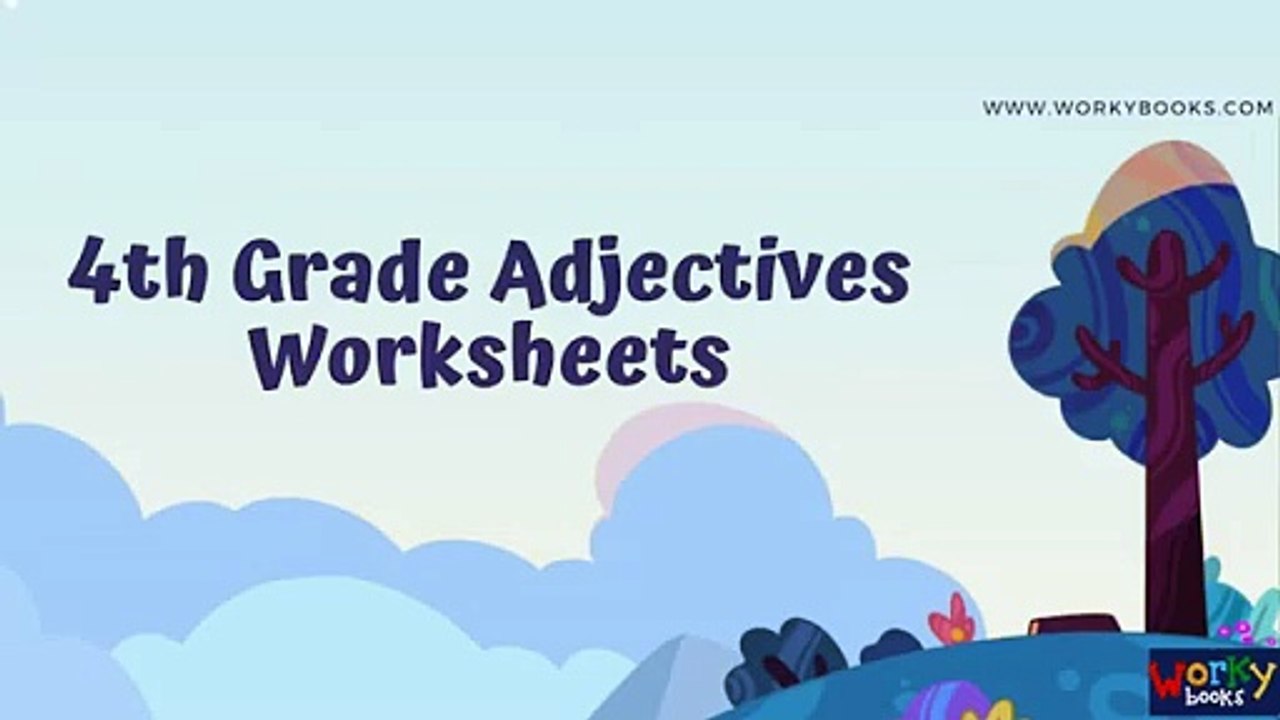 Adjectives Worksheets for 4th Grade