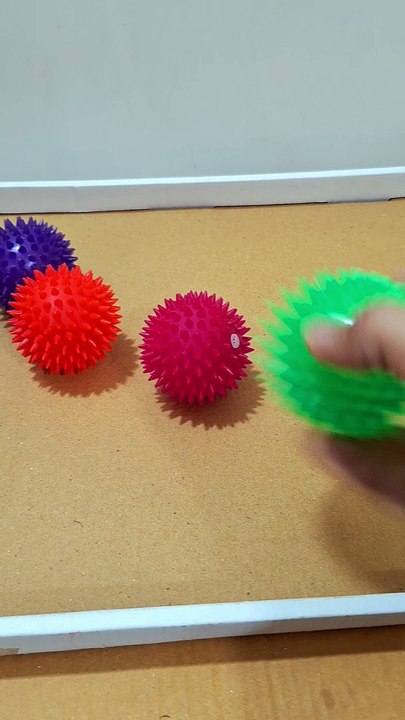 Led Light Soft Ball Flashing Light Ball Colorful Rubber Bouncing