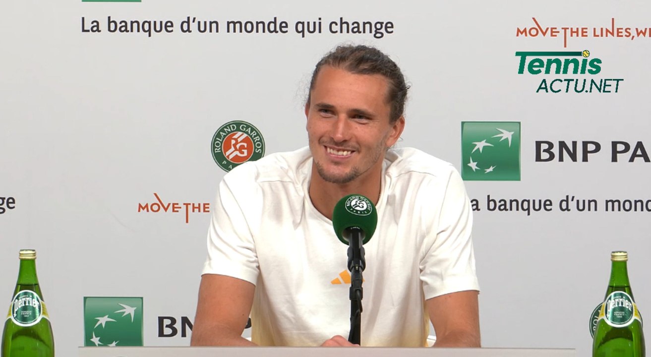 Tennis - Roland-Garros 2024 - Alexander Zverev : "I already had a full speech prepared If I lost"