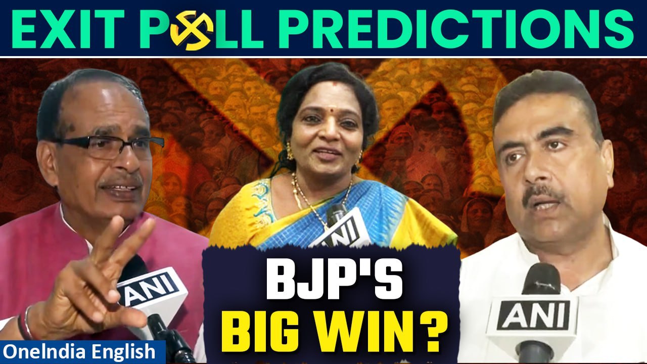 BJP Leaders React to Exit Poll Predictions | Lok Sabha Elections 2024 | Oneindia News