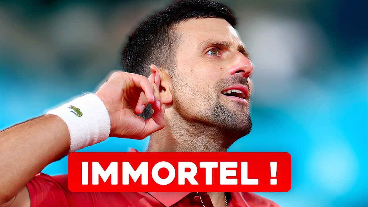 DJOKOVIC renverse MUSETTI, le Match DÉCLIC !? 