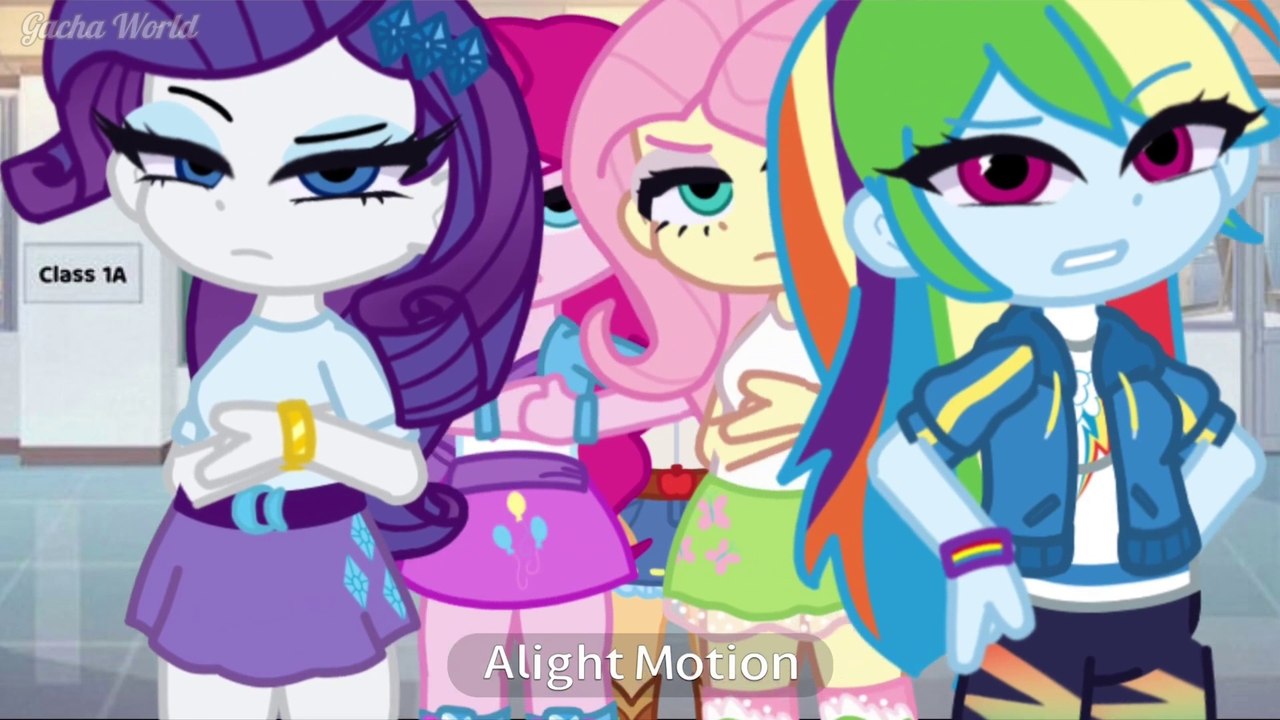 yk it’s bad when fluttershy’s mad  - gacha club