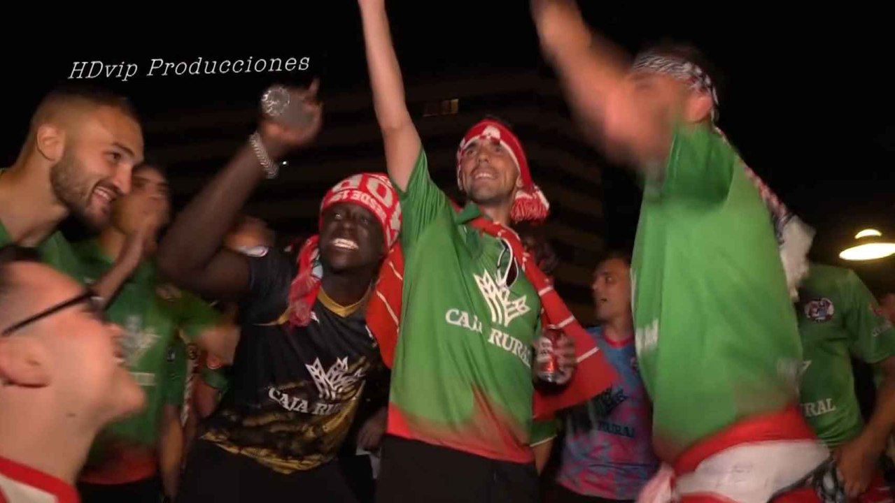 Celebración del ascenso del Zamora a Primera RFEF