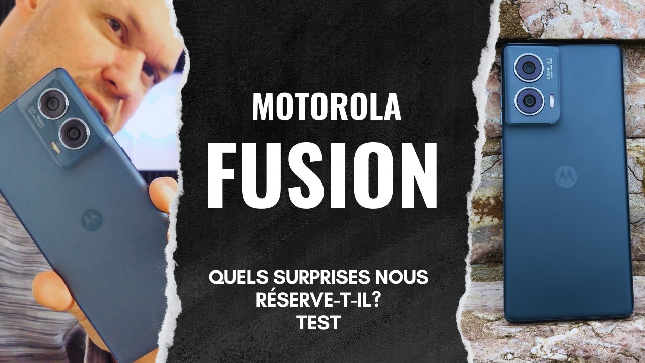 MOTOROLA EDGE 50 FUSION : MOINS de 400€ a-t-il d'autres atouts?