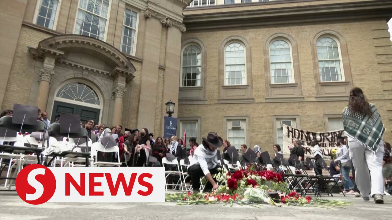 ‘Graduation’ for Gaza victims held at University of Toronto