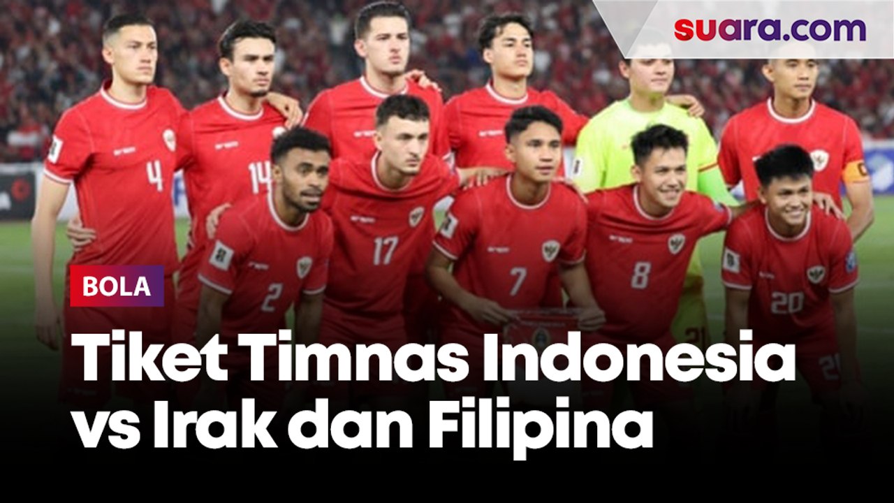Update Tiket Pertandingan Timnas Indonesia vs Irak dan Filipina: Segera Dapatkan Sebelum Habis