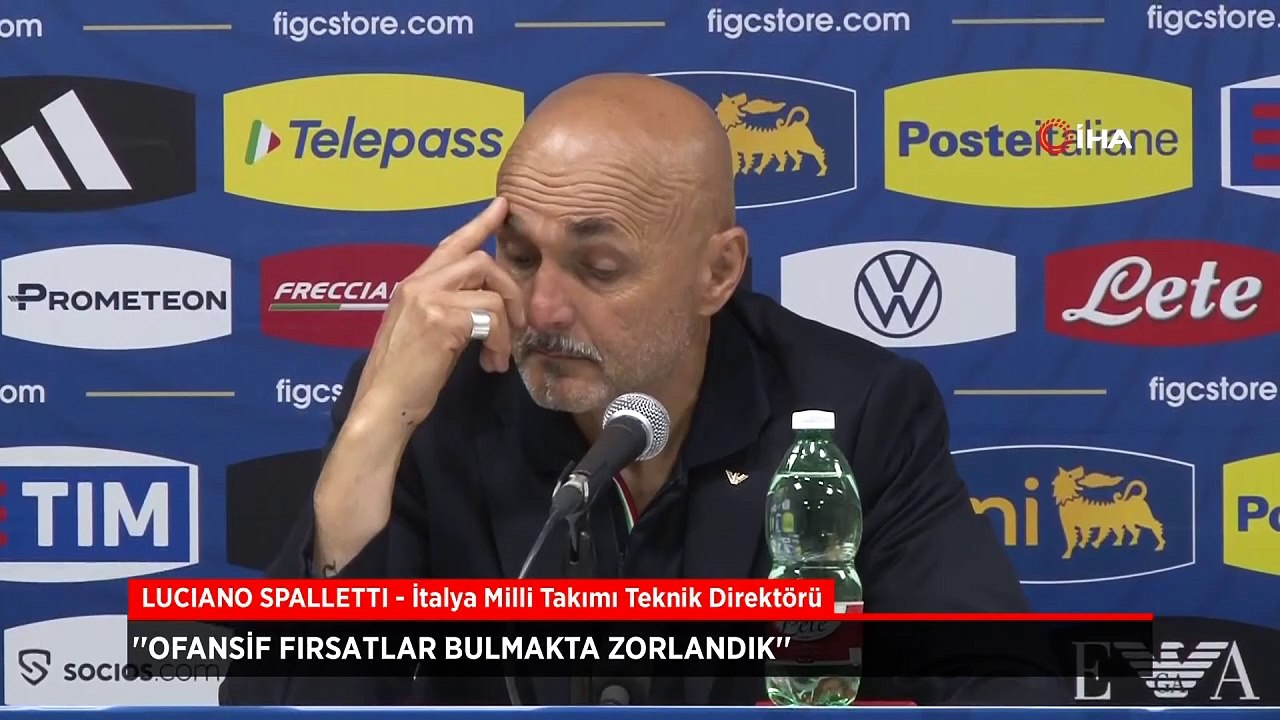 Luciano Spalletti: Ofansif fırsatlar bulmakta zorlandık