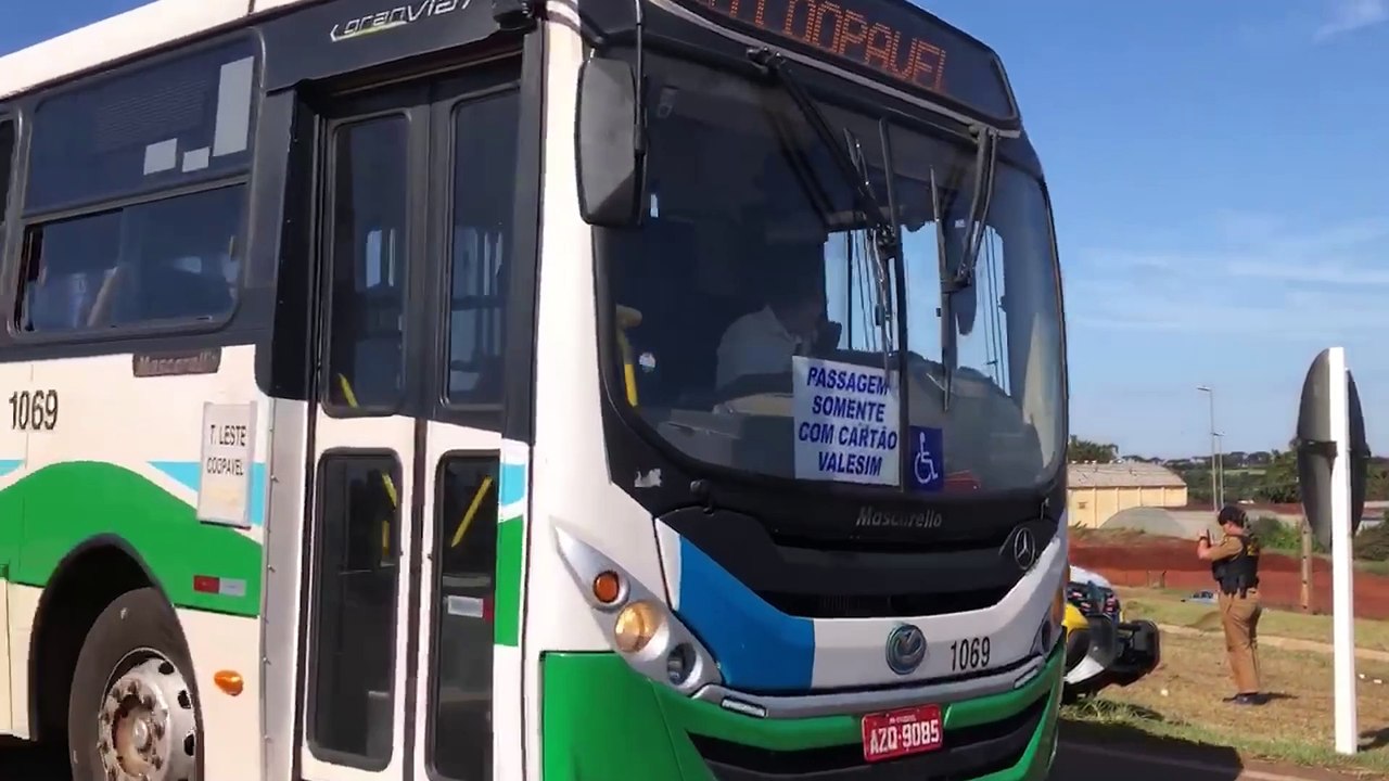 Acidente no Trevo Cataratas mobiliza equipes policiais