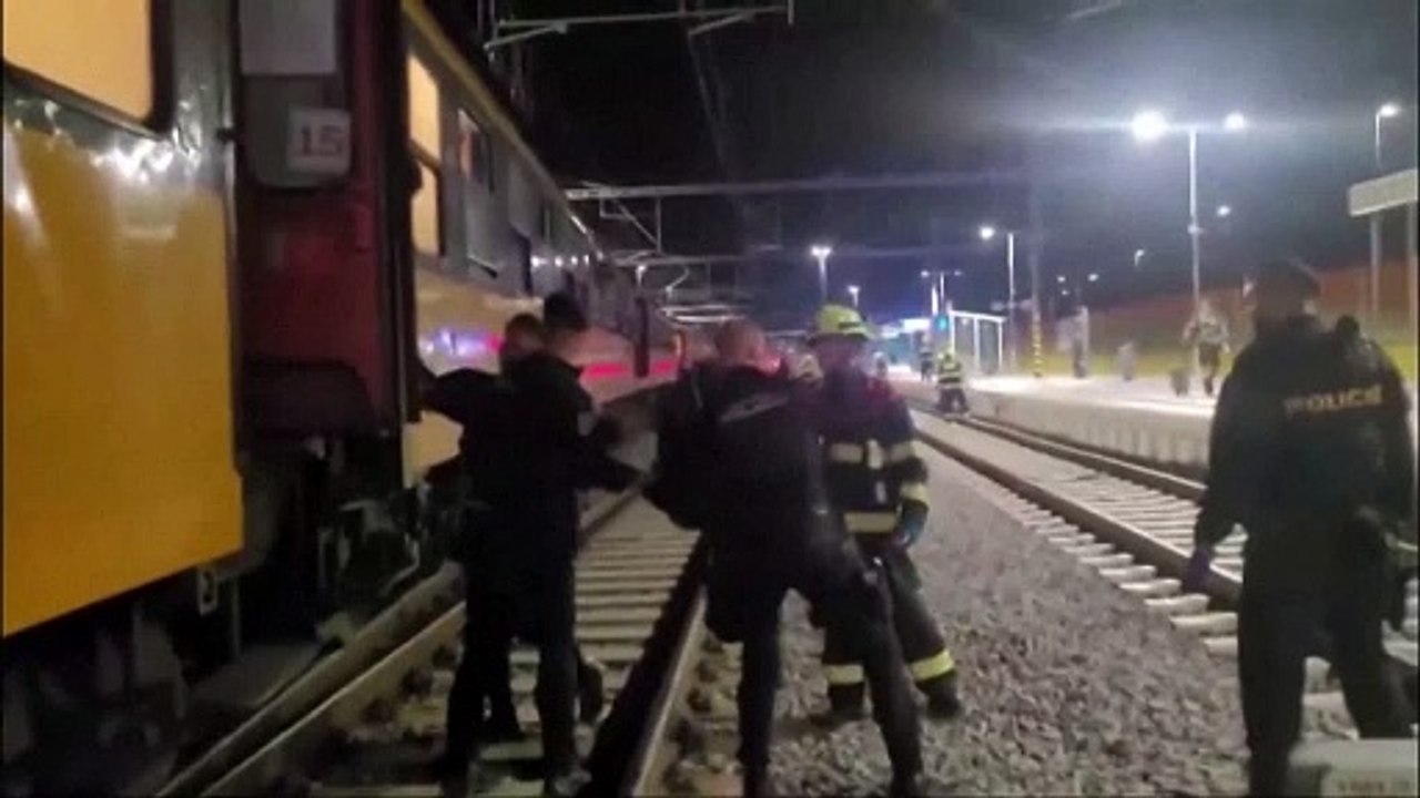 Czech train crash leaves several dead