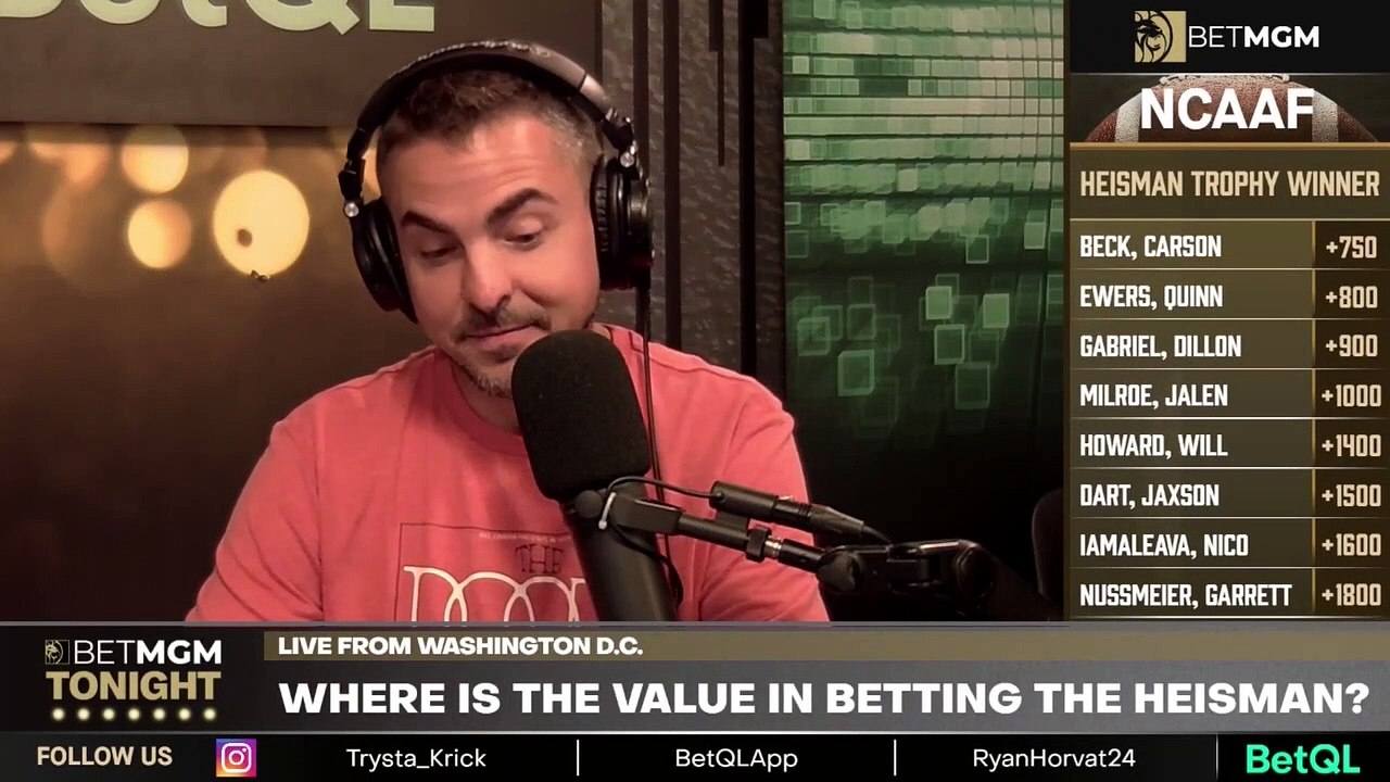 Early look at the Heisman oddsboard