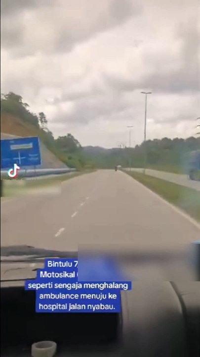 骑士不让路救护车 视频疯传后 他求删除