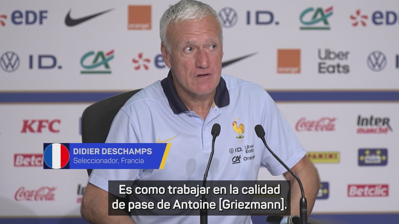 Deschamps: "Mbappé no necesita trabajar sus habilidades de gol y asistencias, le viene de forma natural"