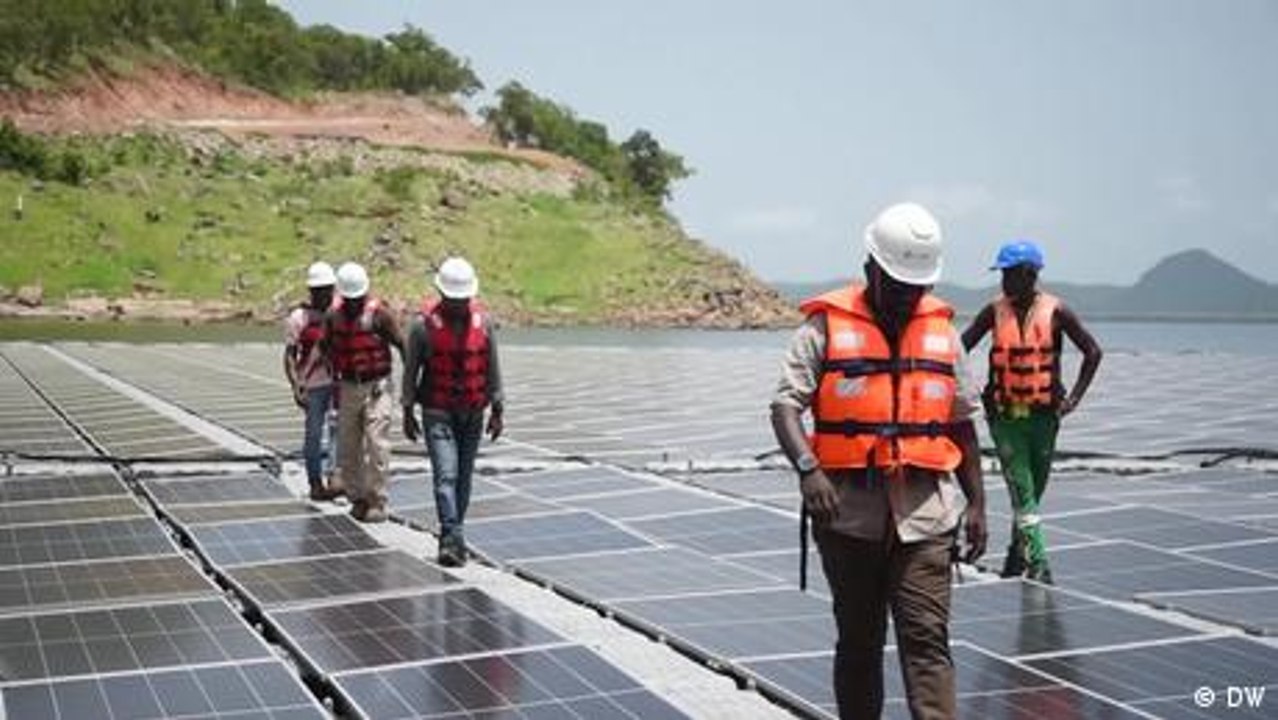 Africa’s largest floating solar system