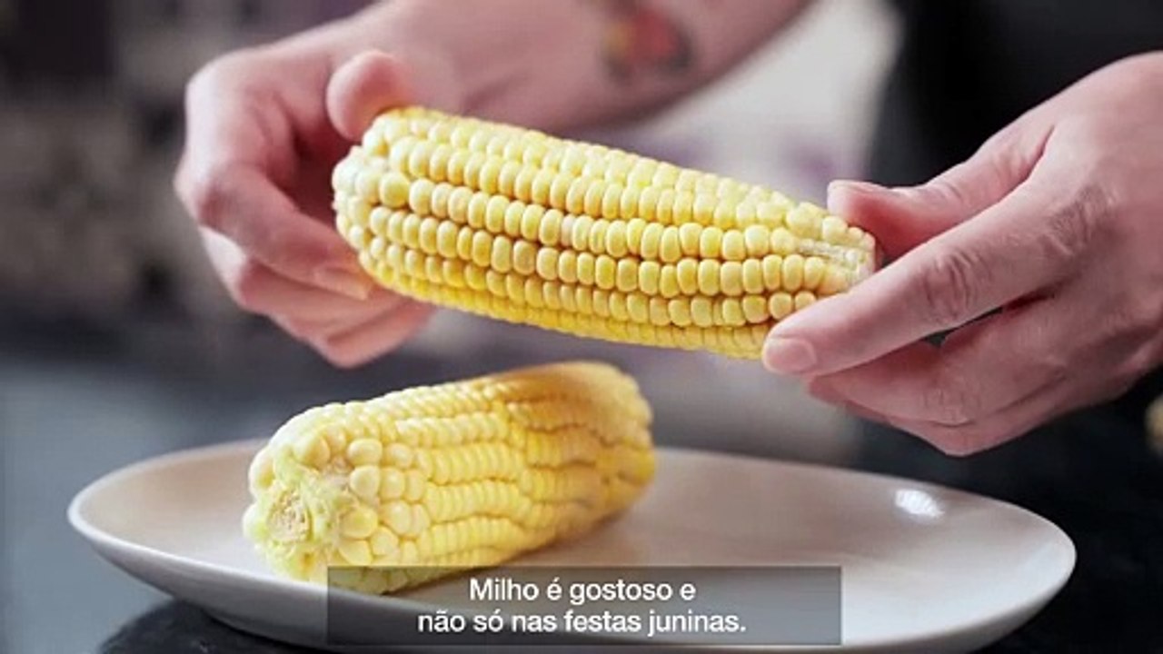 Como tirar os fiapos do milho: uma dica rápida