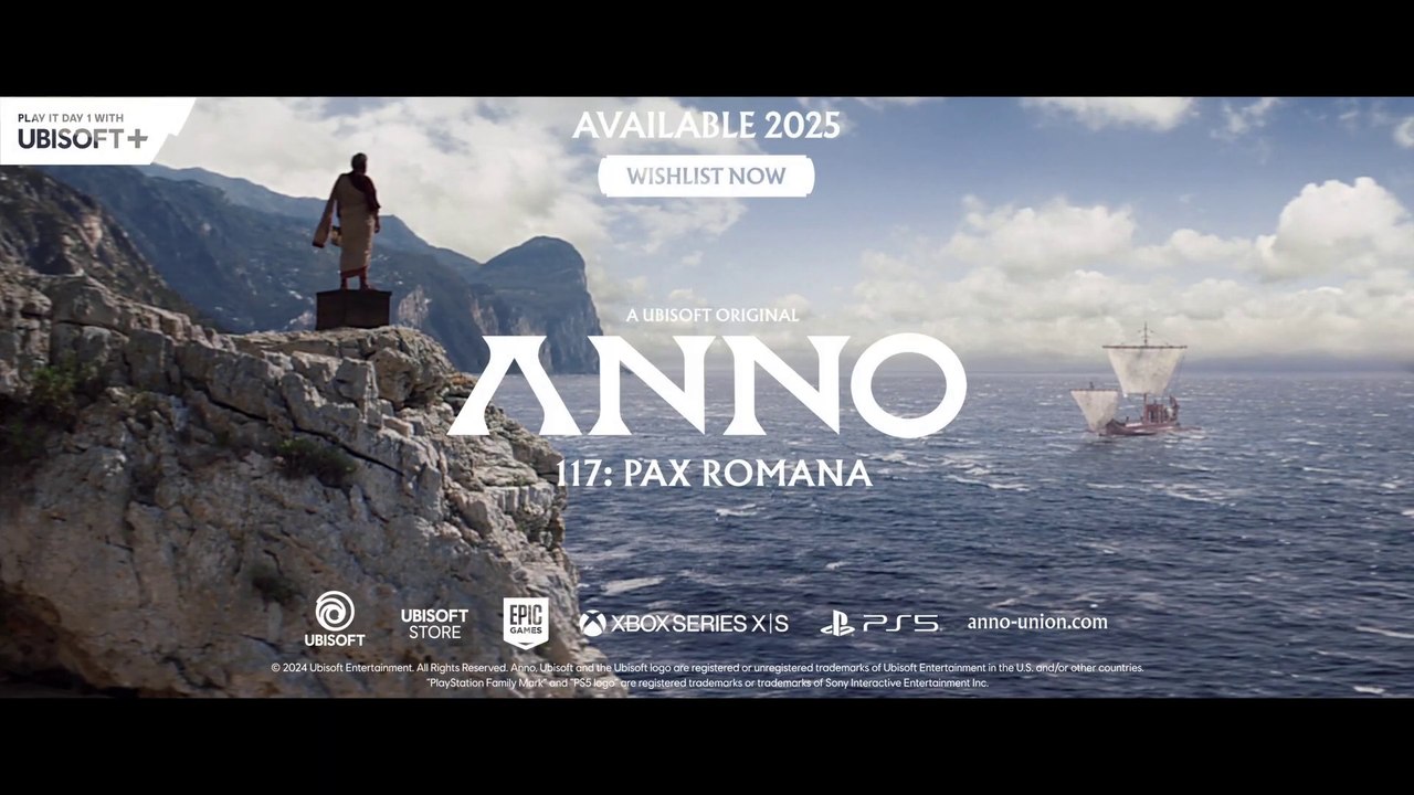 Anno 117 : Pax Romana - Teaser Ubisoft Forward 2024