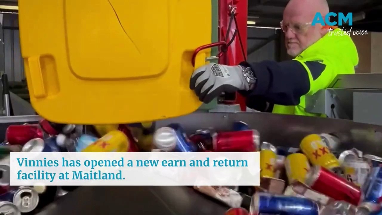 Vinnies Return & Earn at Maitland