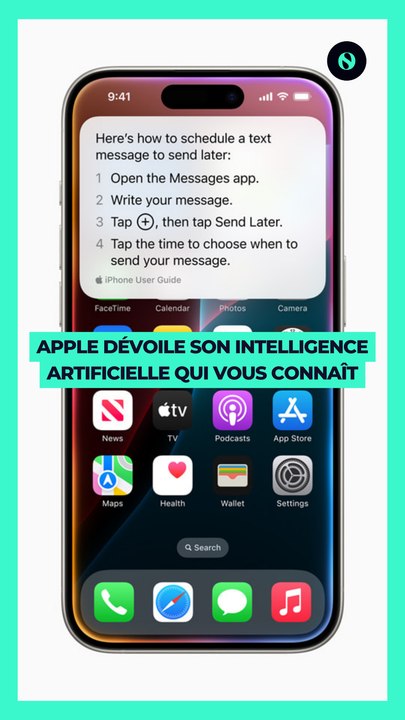  Apple dévoile son Intelligence Artificielle qui vous connaît 