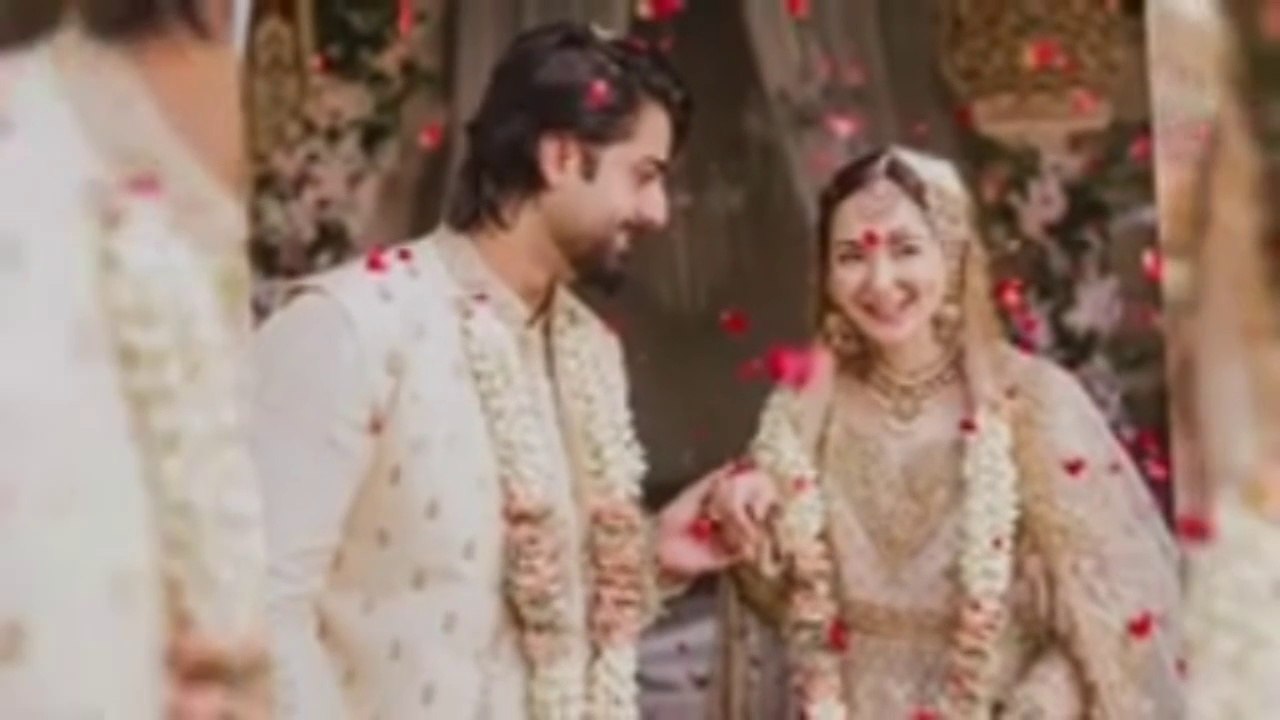 Hania Amir Got Married | Hania Amir And Zaviyar Nouman Nikkah Video| Hania Amir